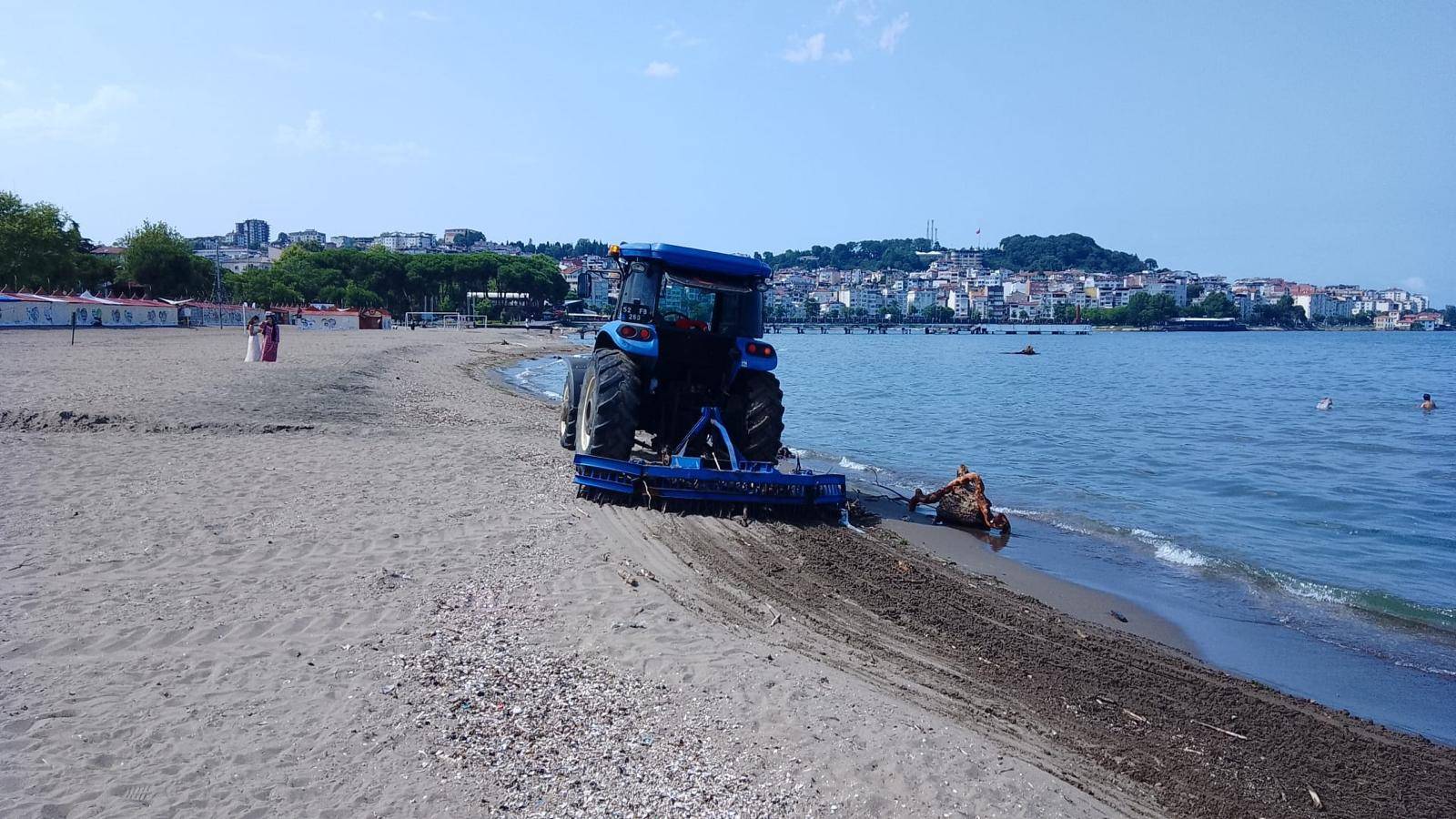 ORDU SAHİLLERİ TEMİZLENİYOR